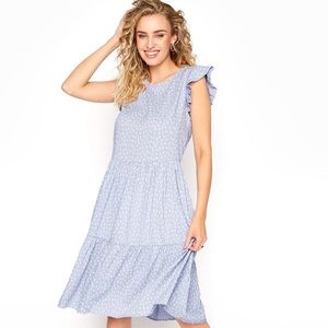 NWT - Long Tall Sally size 10 US blue dress.